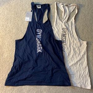 Gymshark Block Stringer Tanks- L
